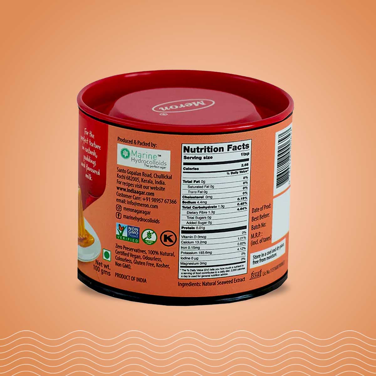 Kappa Carrageenan - 100 gm