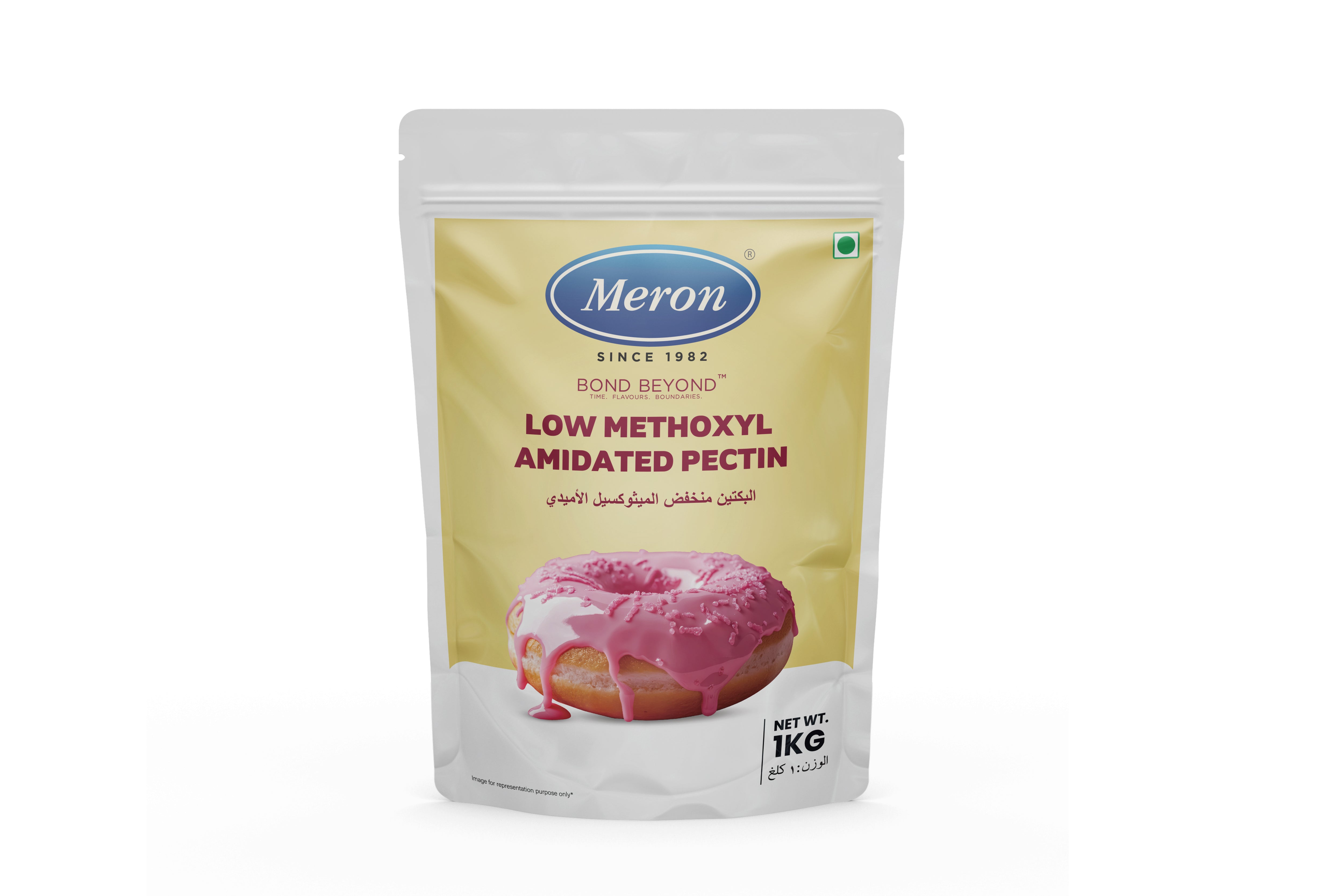 Low methoxyl amidated pectin