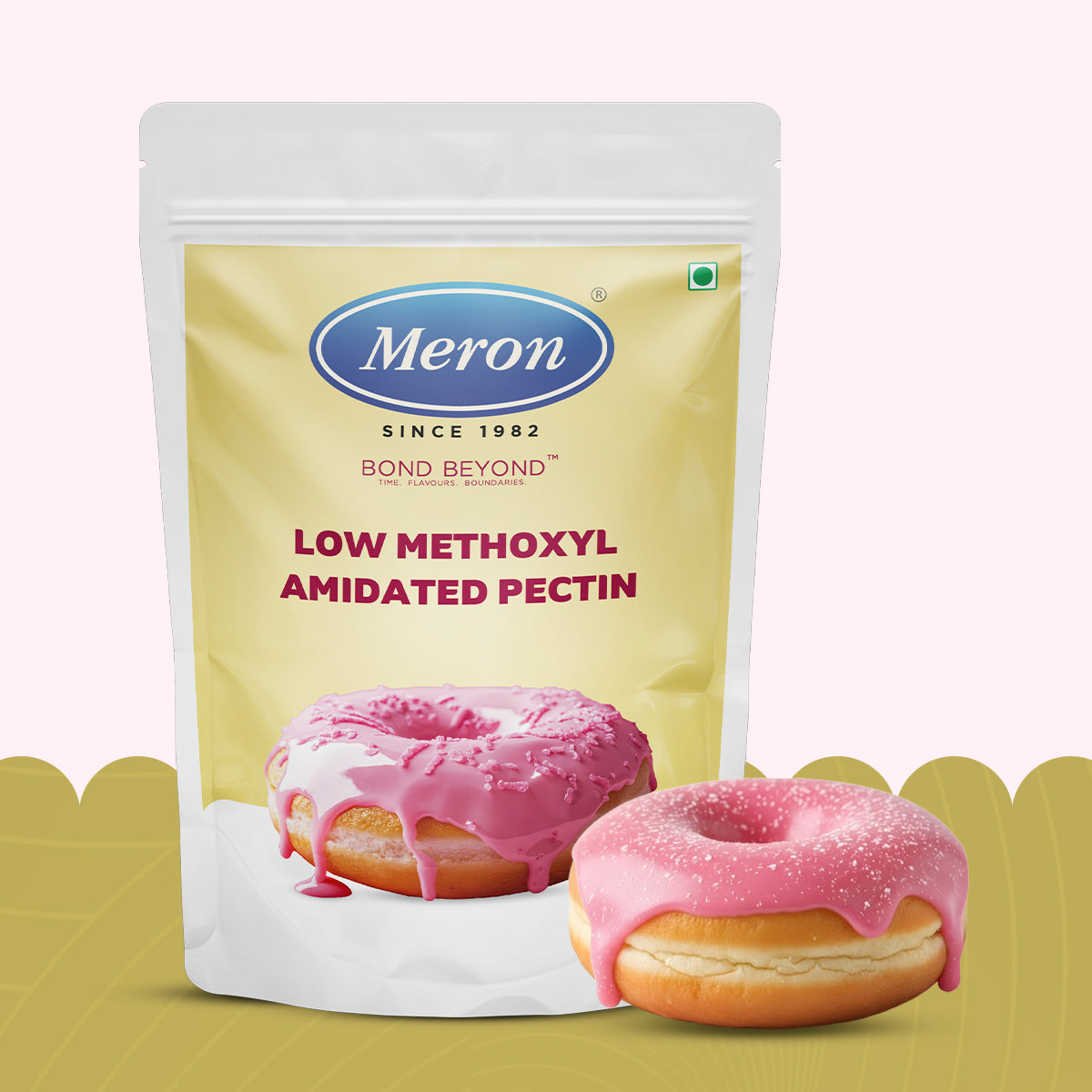 Low methoxyl amidated pectin
