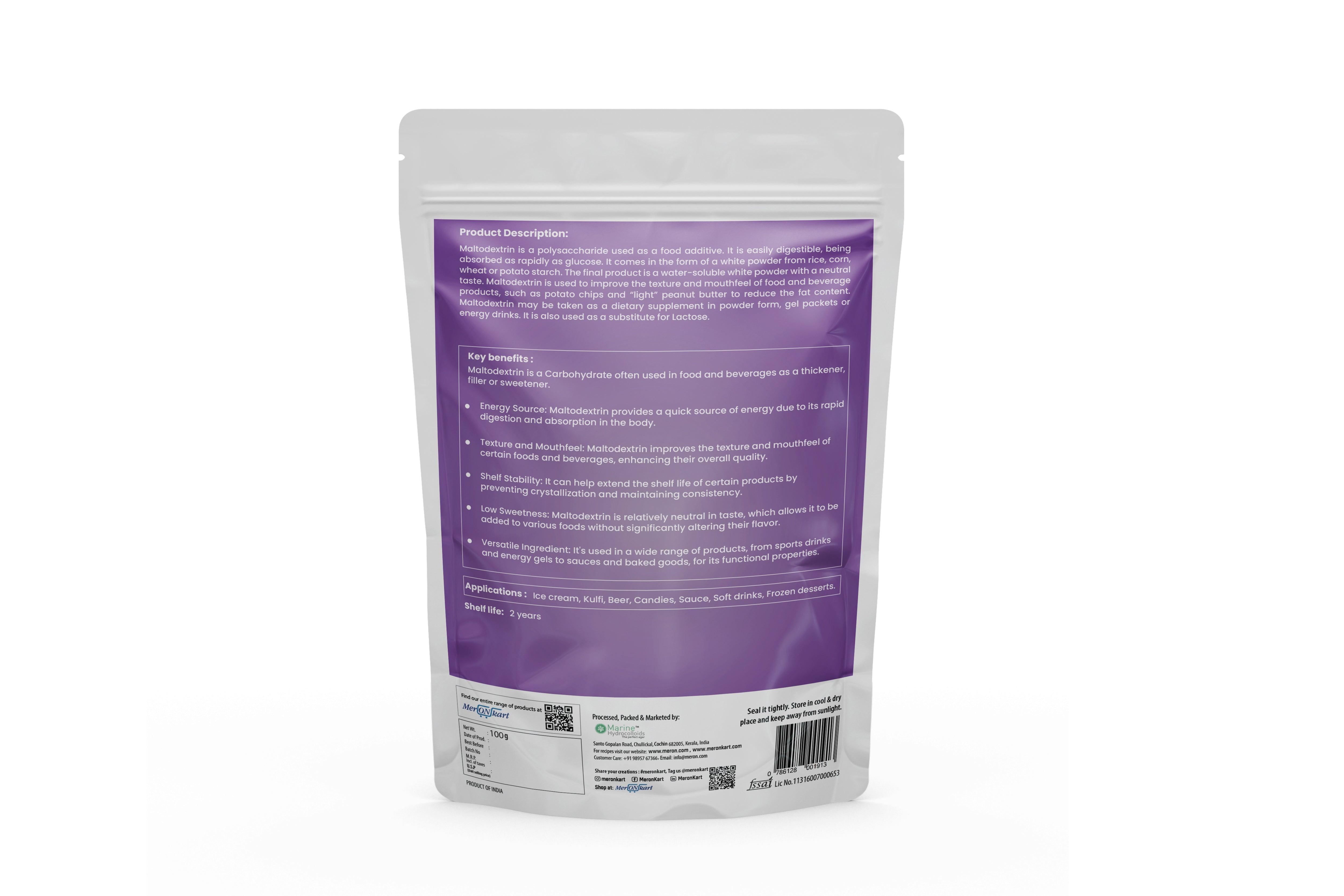 Maltodextrin - 100 gm - MeronKart