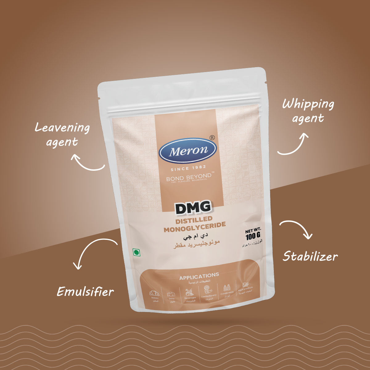 Meron DMG (Mono- and Diglycerides of Fatty Acids) – 100g