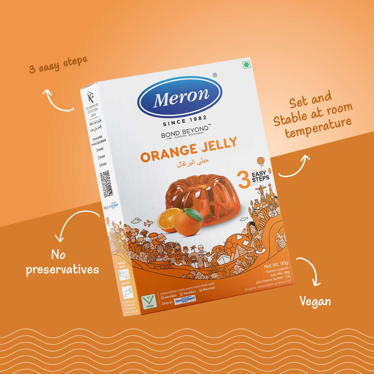 Orange Jelly - 90 gm