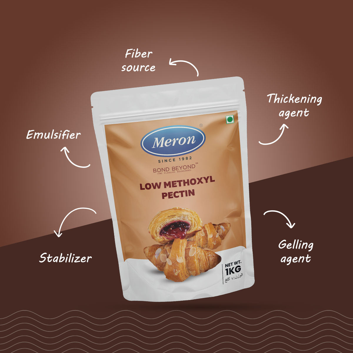 Meron Pectin LM - 1kg | Low Methoxyl Pectin for Perfect Gelling – MeronKart