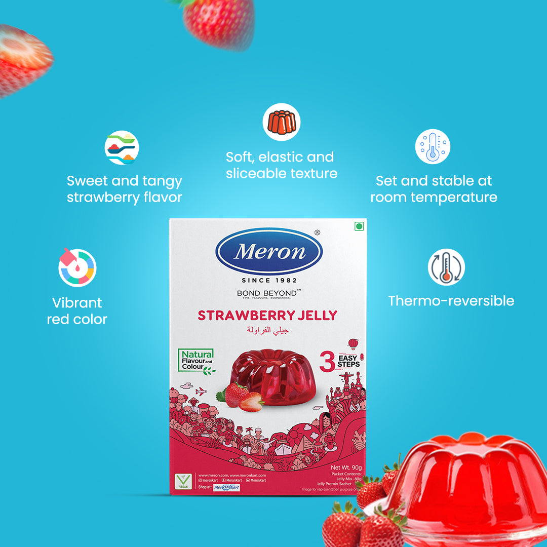 Strawberry Jelly - Natural - 90 gm