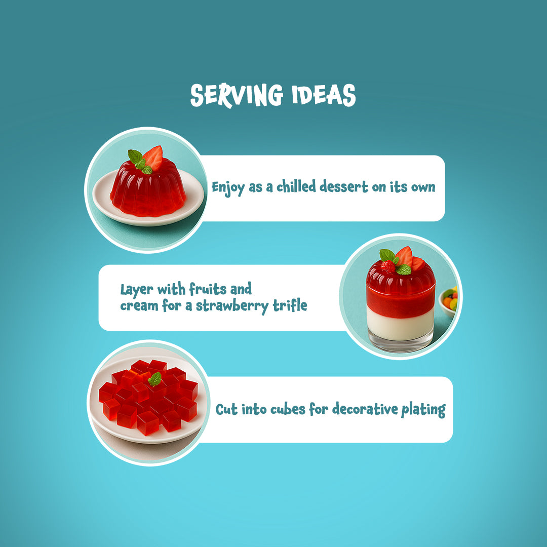 Strawberry Jelly - Natural - 90 gm