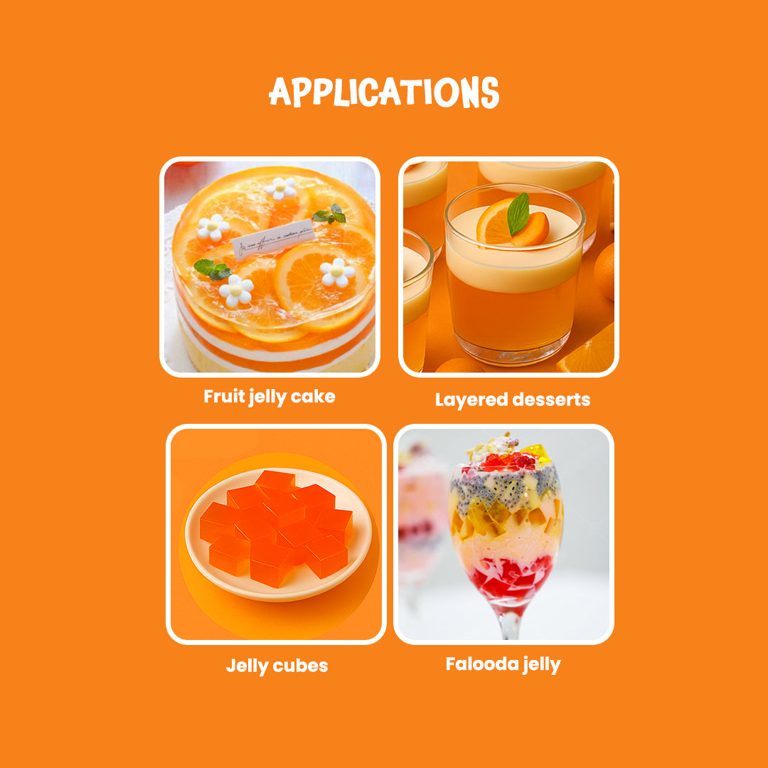 Orange Jelly Natural - 90 gm