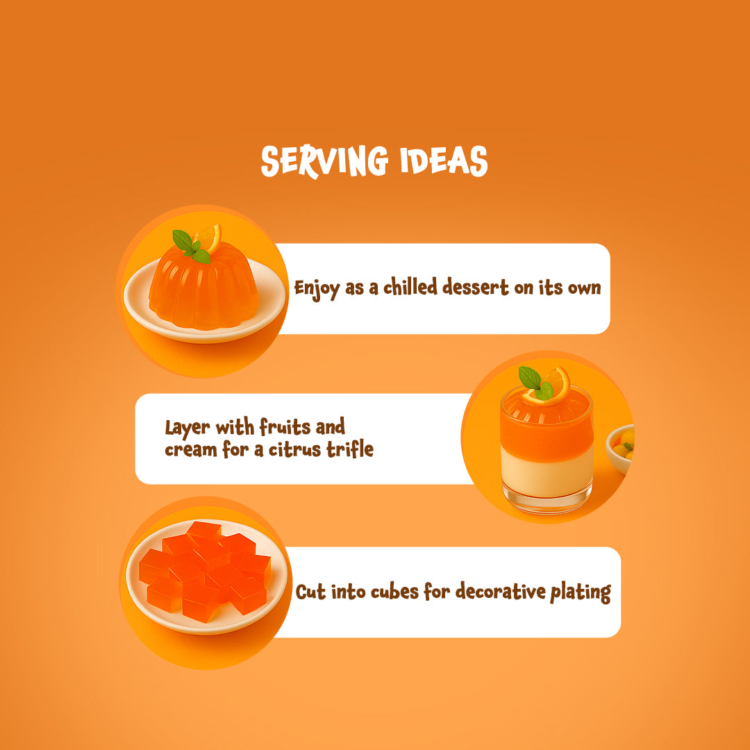 Orange Jelly Natural - 90 gm