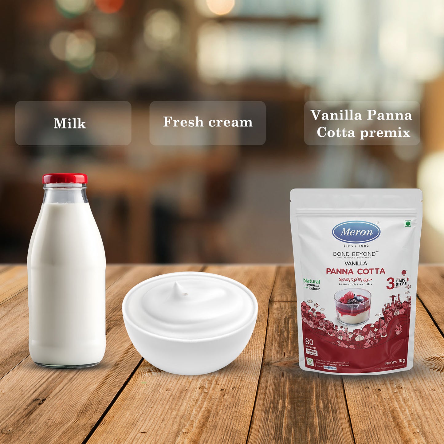 Vanilla Pannacotta - 1 Kg