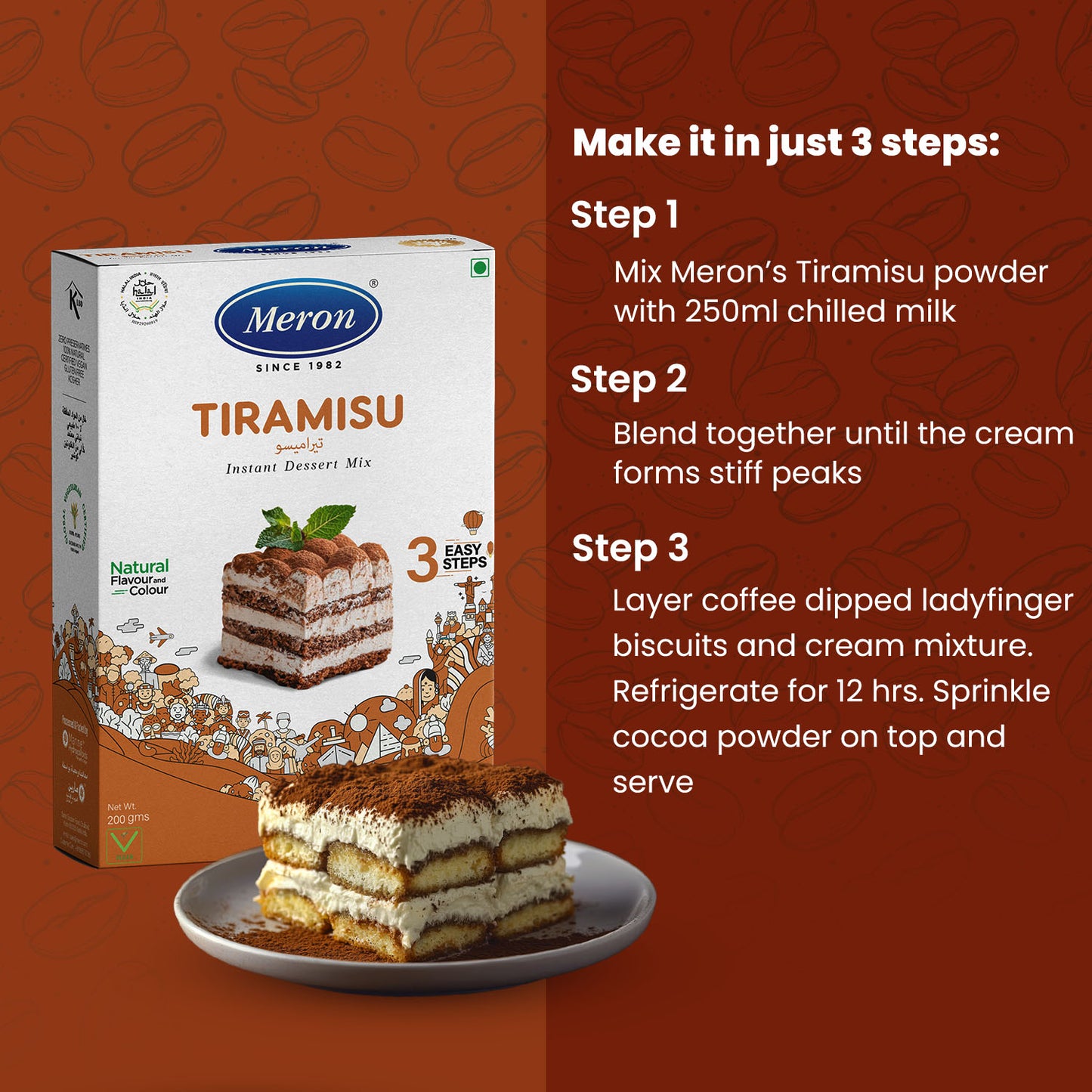 Tiramisu - 200 gm