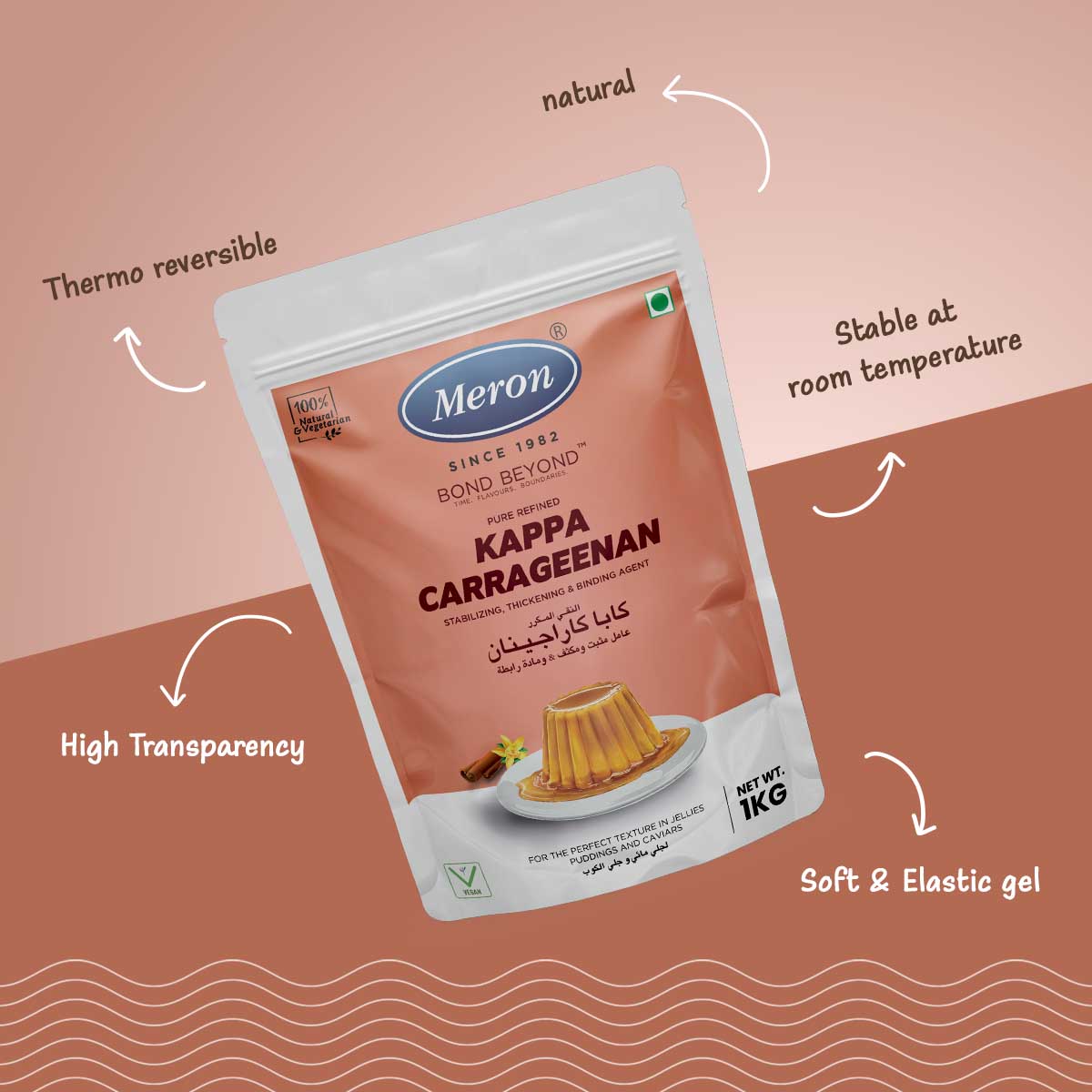 Pure Refined Kappa Carrageenan - 1 Kg