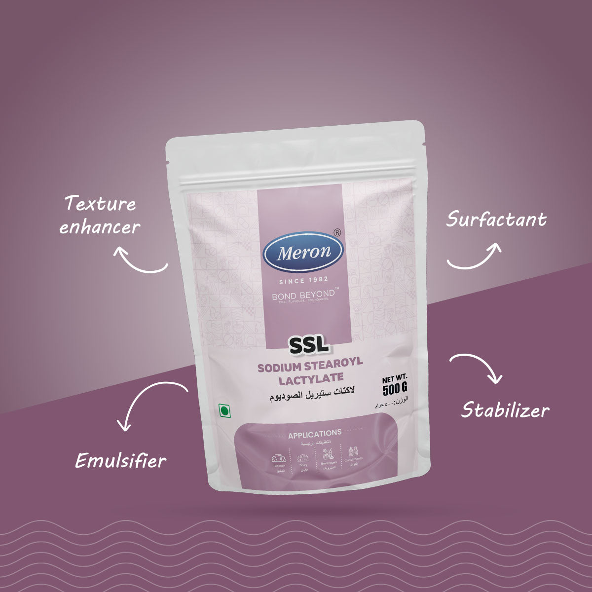 SSL Sodium Stearoyl Lactylate - 500g