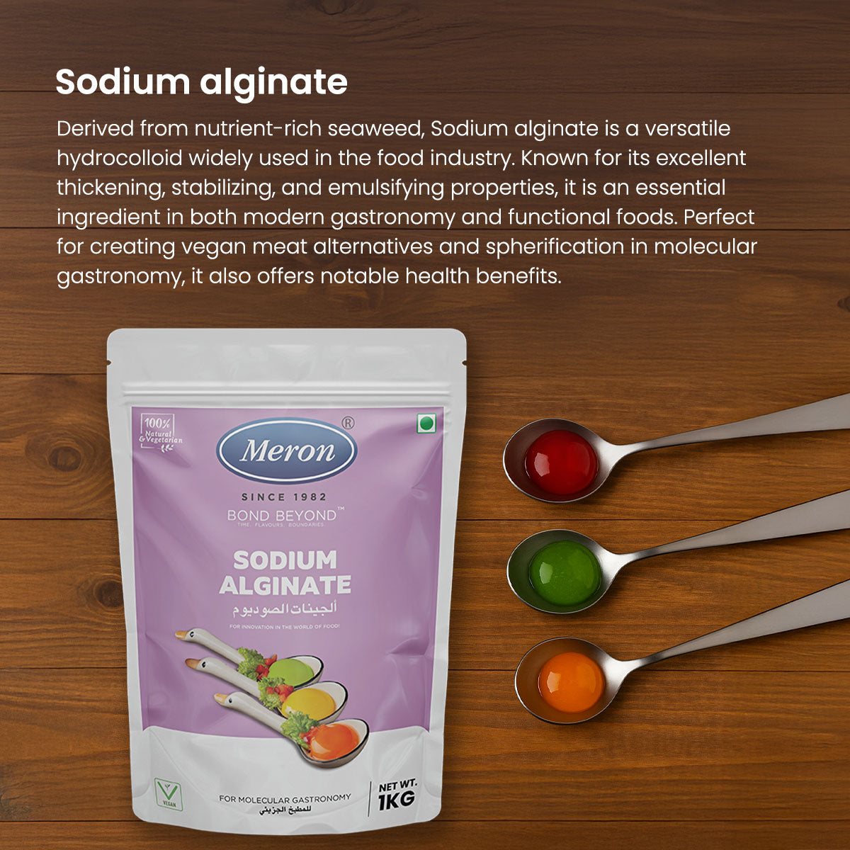 Sodium Alginate  - 1 Kg