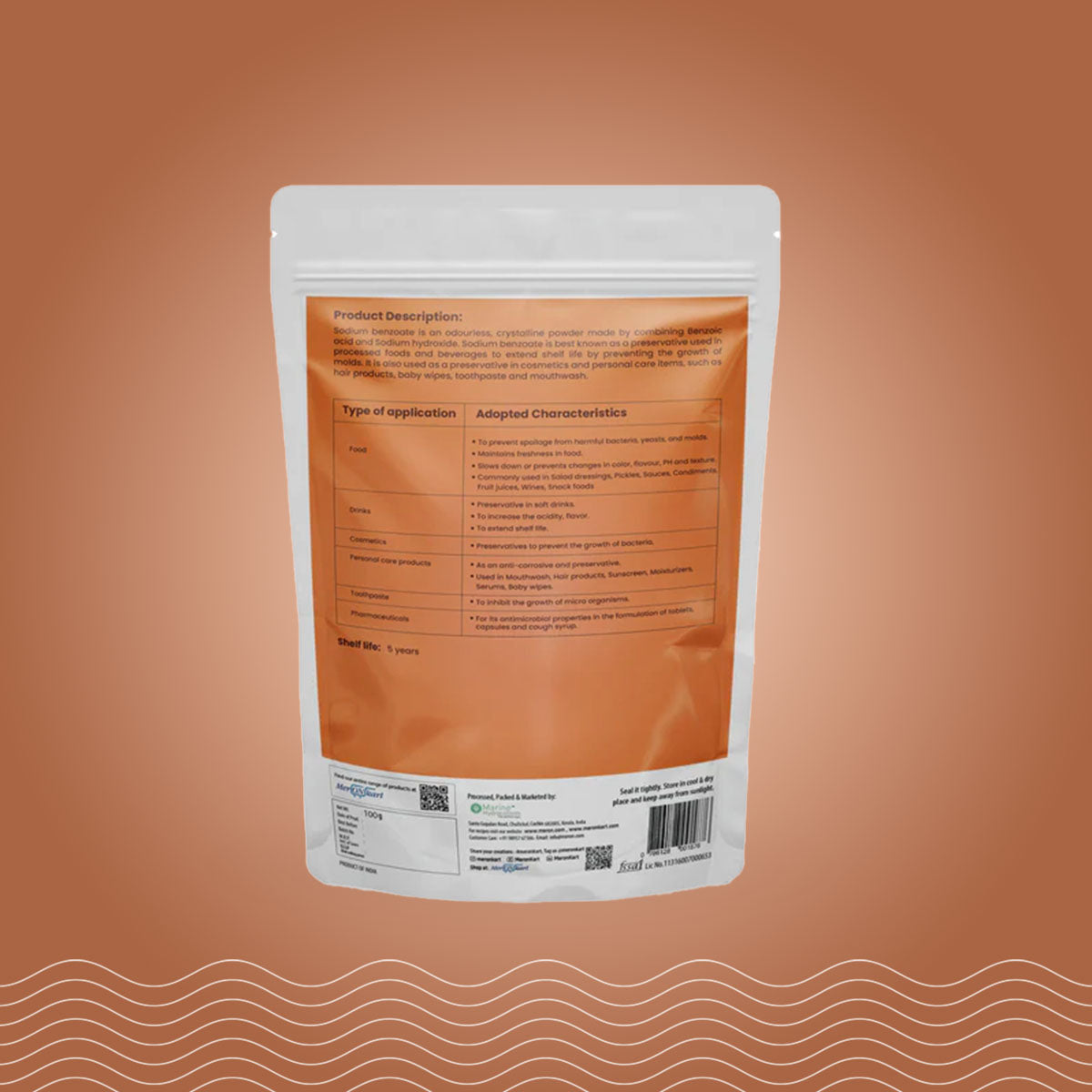 Sodium Benzoate - 100 gm