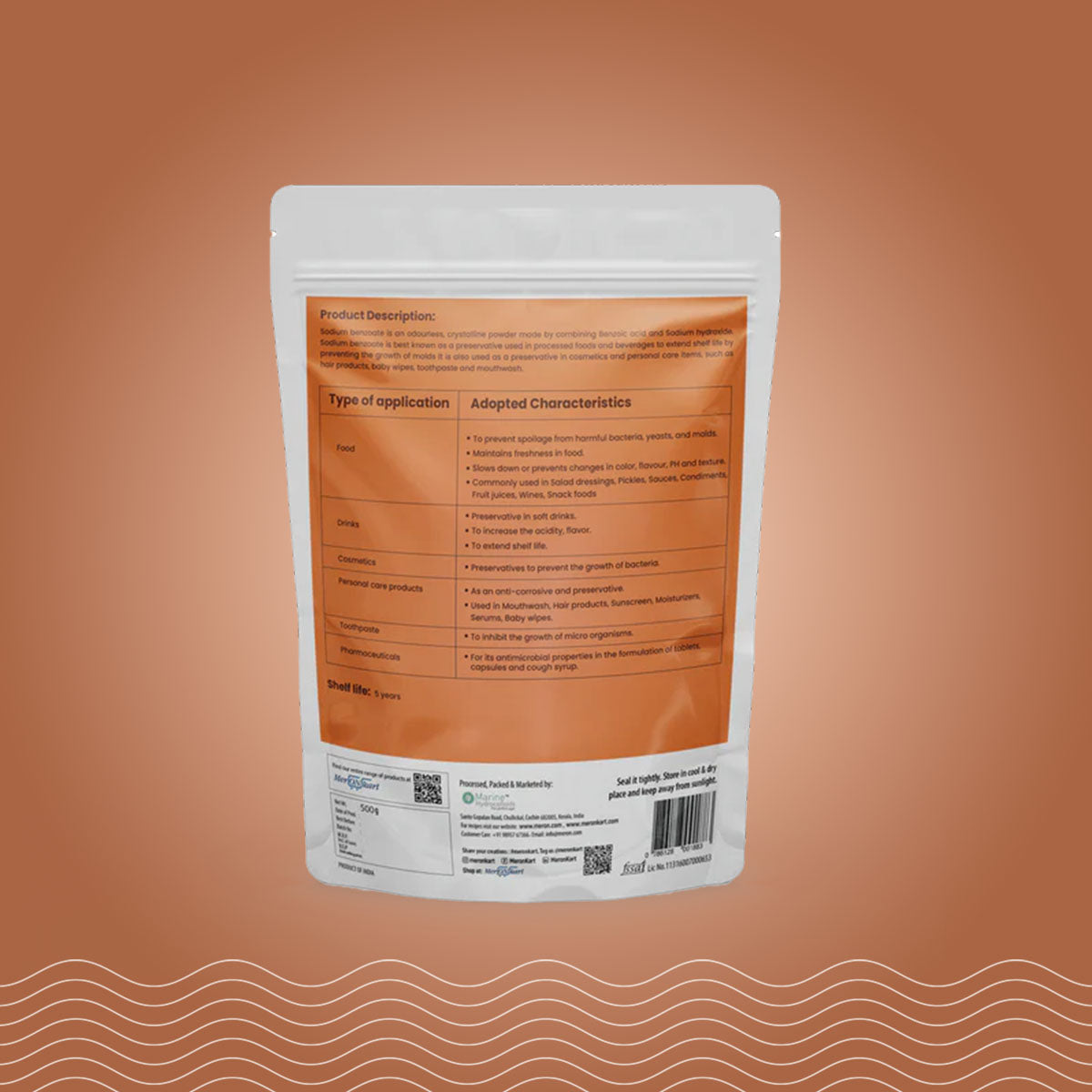 Sodium Benzoate - 500 gm