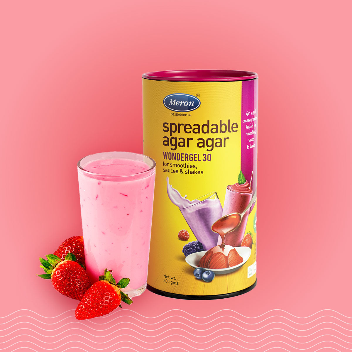 Spreadable Agar Agar - Wonder Gel 30 - 500 gm
