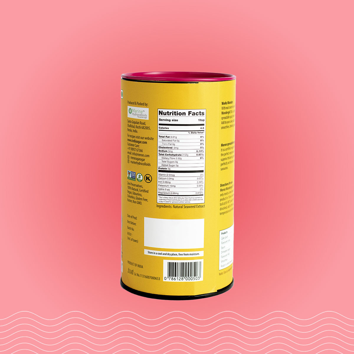 Spreadable Agar Agar - Wonder Gel 30 - 500 gm