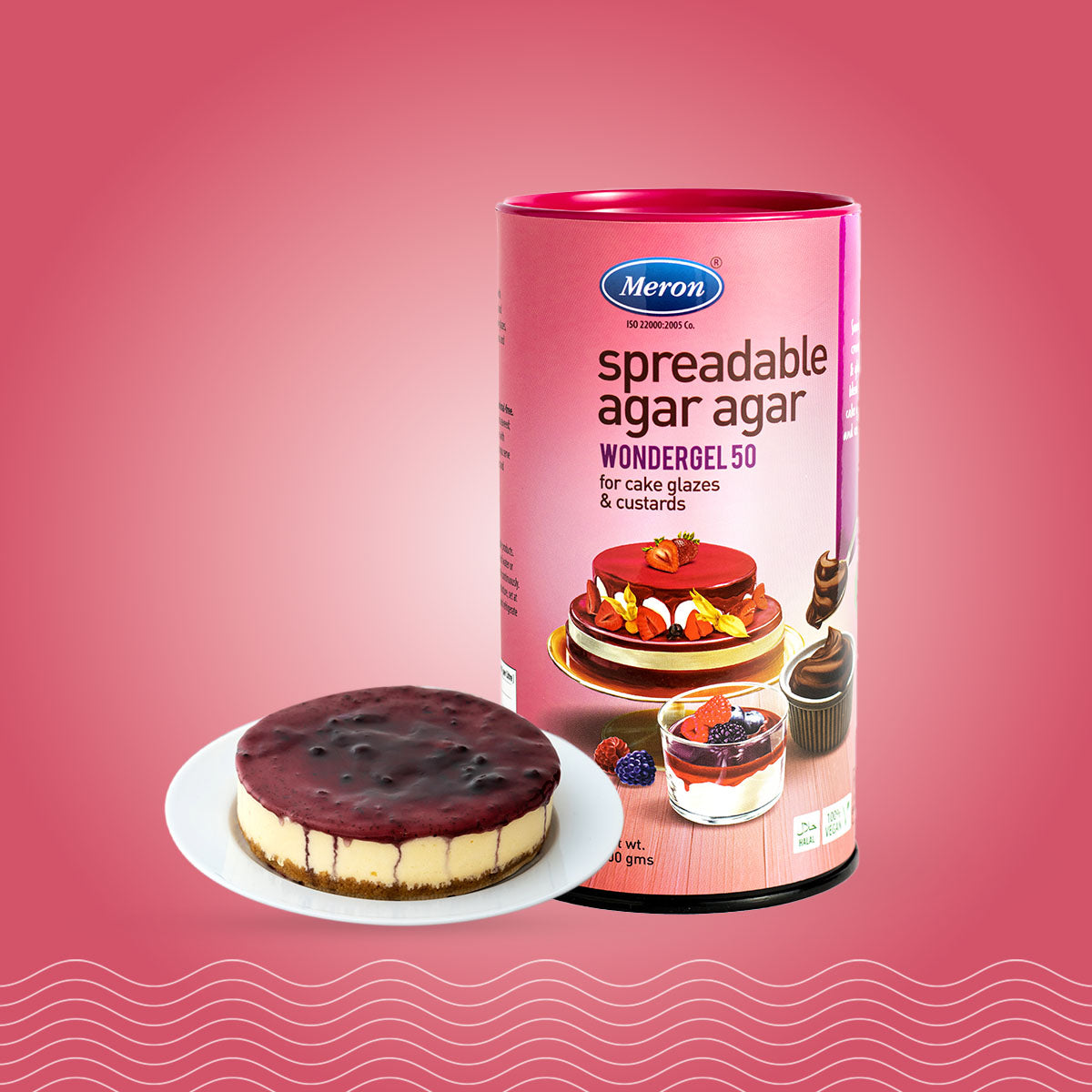 Spreadable Agar Agar - Wonder Gel 50 - 500 gm