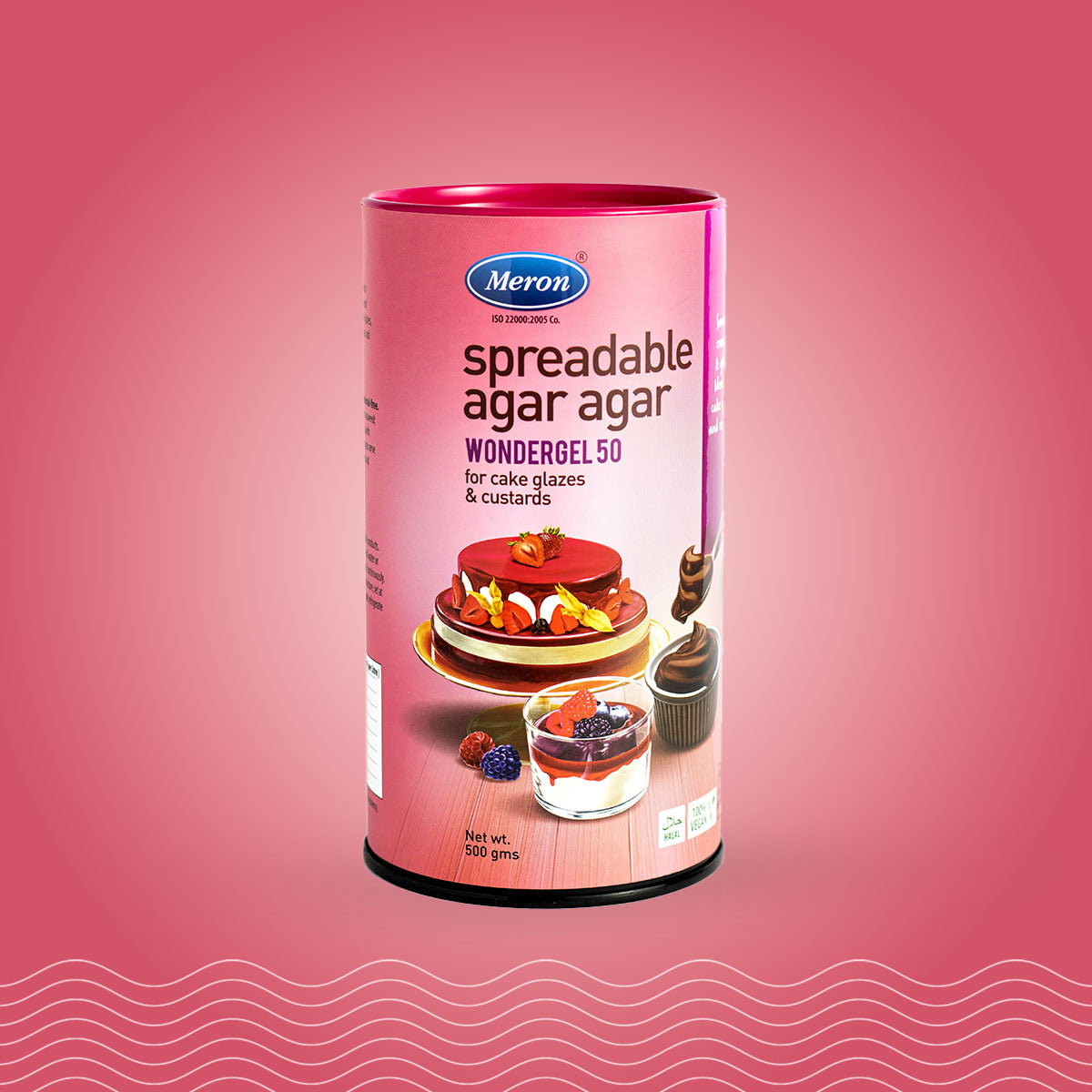 Spreadable Agar Agar - Wonder Gel 50 - 500 gm