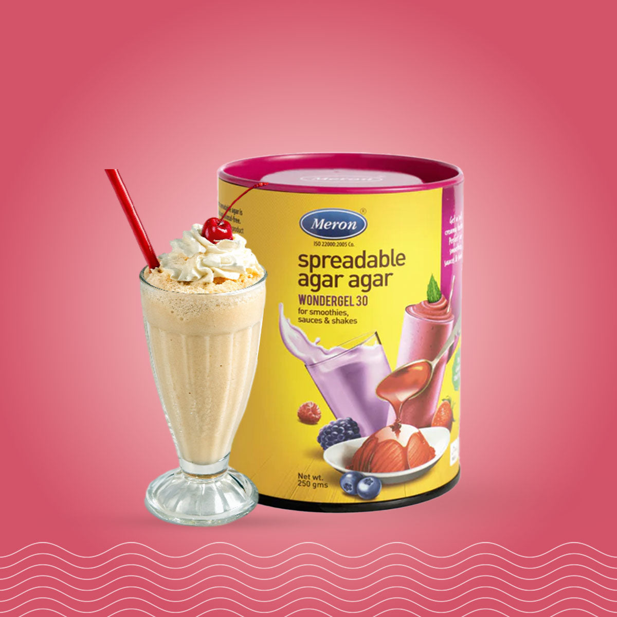 Spreadable Agar Agar - Wonder Gel 30 - 250 gm