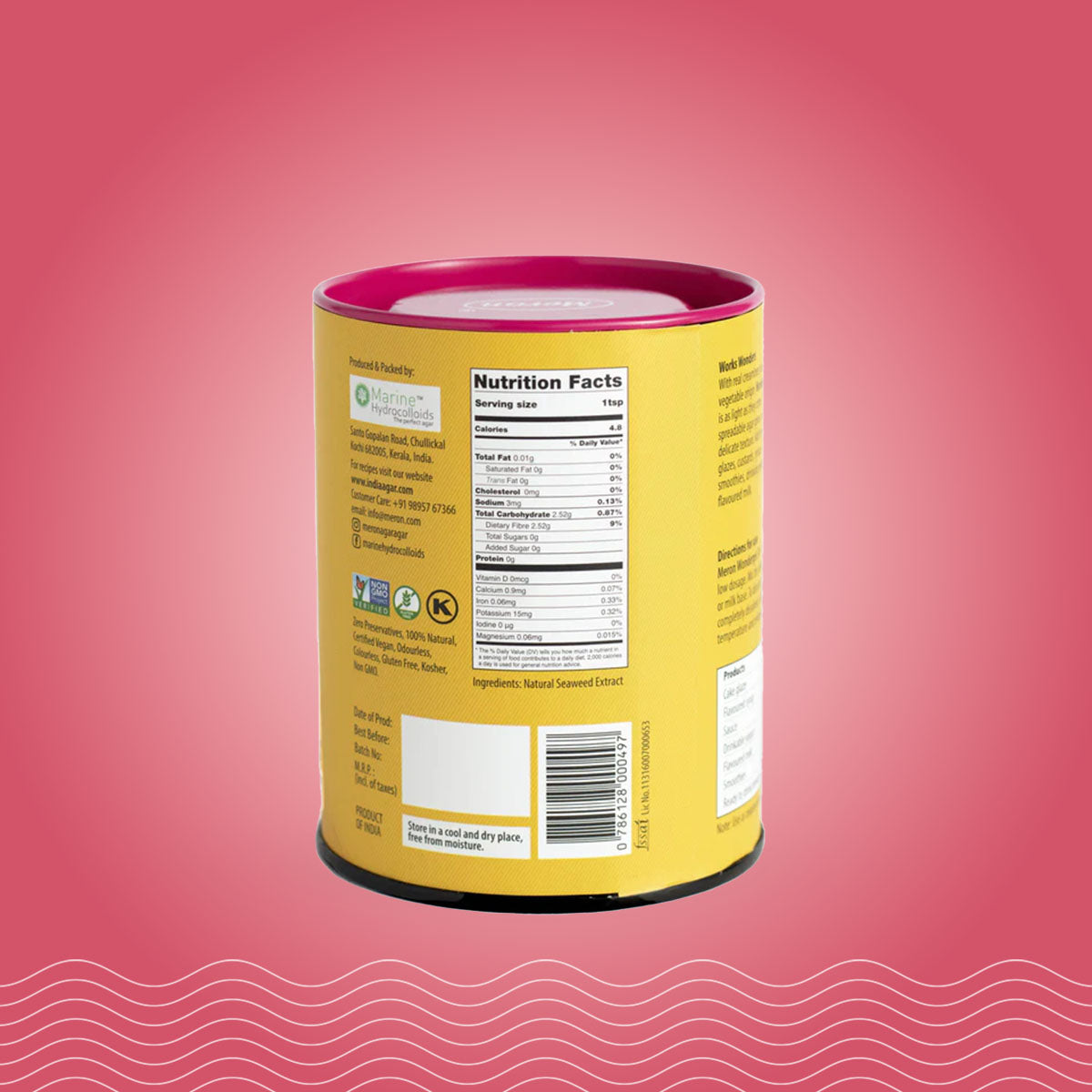 Spreadable Agar Agar - Wonder Gel 30 - 250 gm