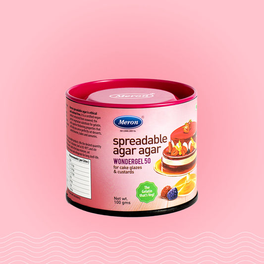 Spreadable Agar Agar - Wonder Gel 50 - 100 gm