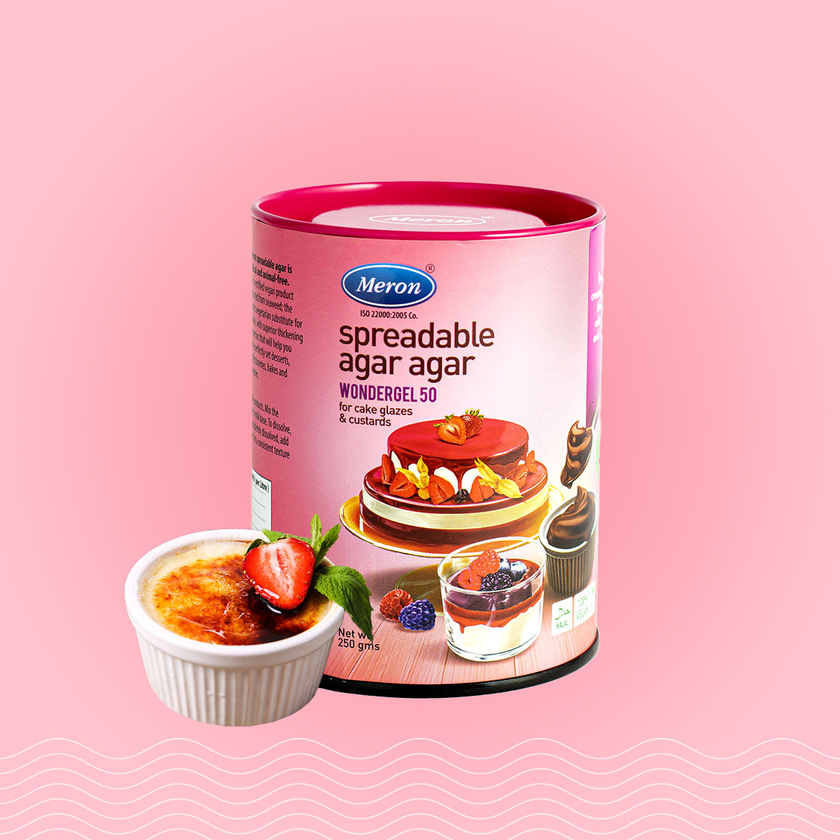 Spreadable Agar Agar - Wonder Gel 50 -  250 gm