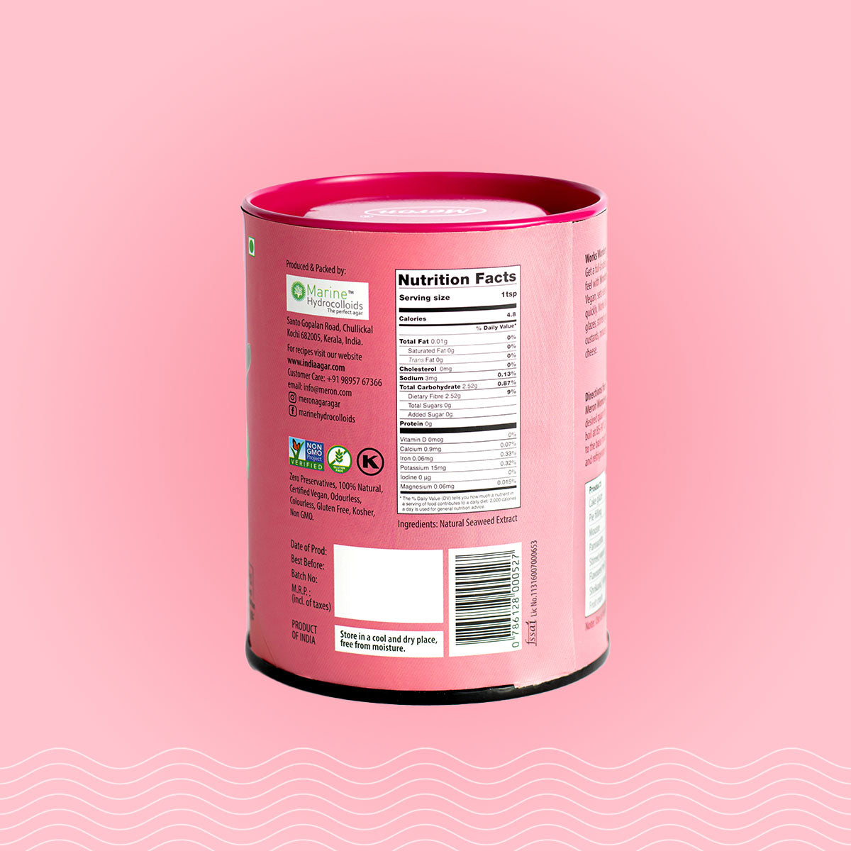 Spreadable Agar Agar - Wonder Gel 50 -  250 gm