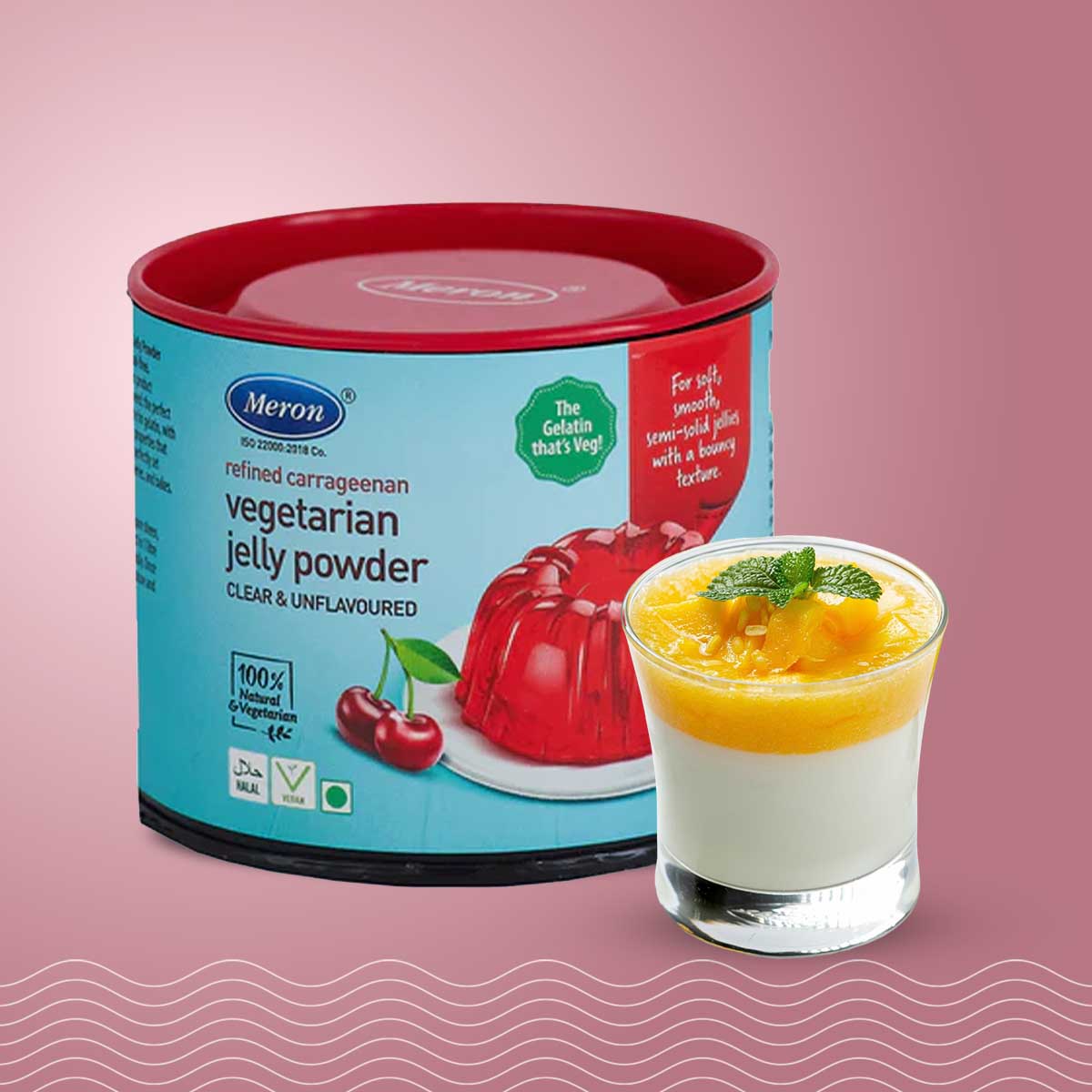 Vegetarian Jelly Powder - 100 gm