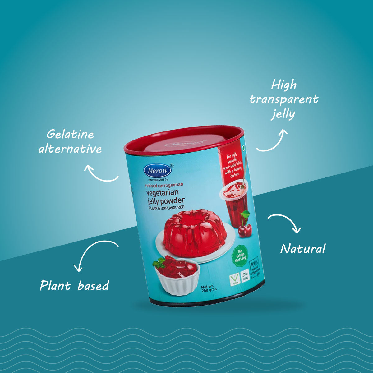 Vegetarian Jelly Powder - 250 gm
