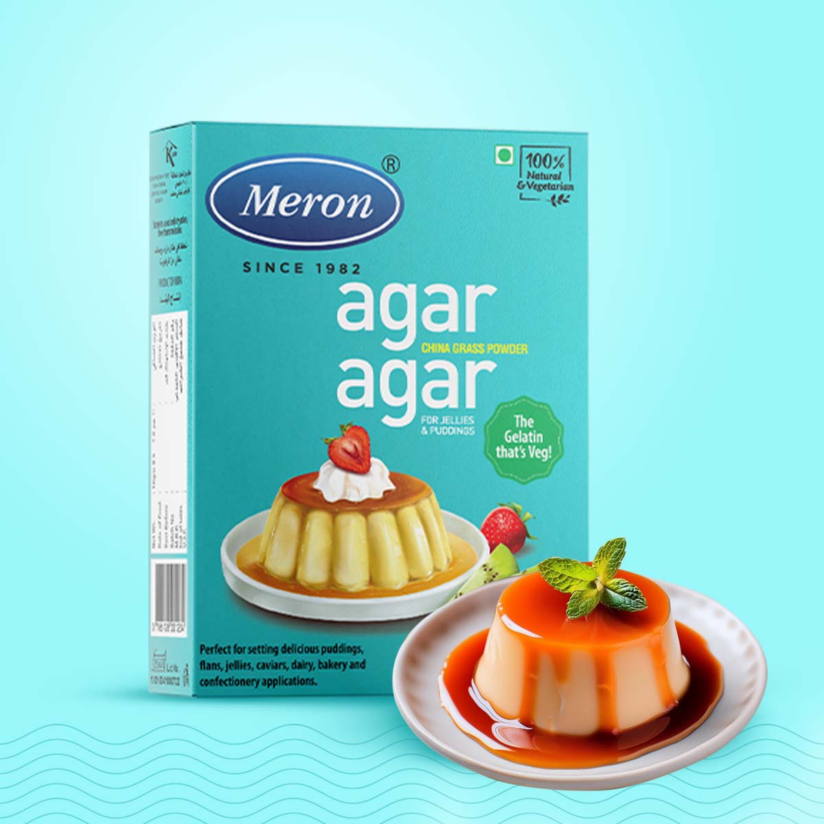 Agar Agar China Grass Sachet 50 gm Combo