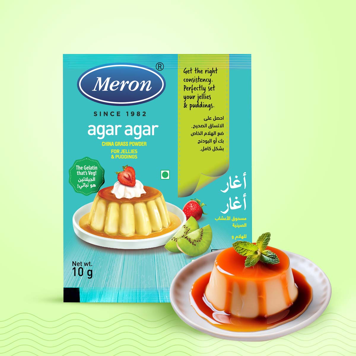 Agar Agar China Grass Sachet - 10 gm