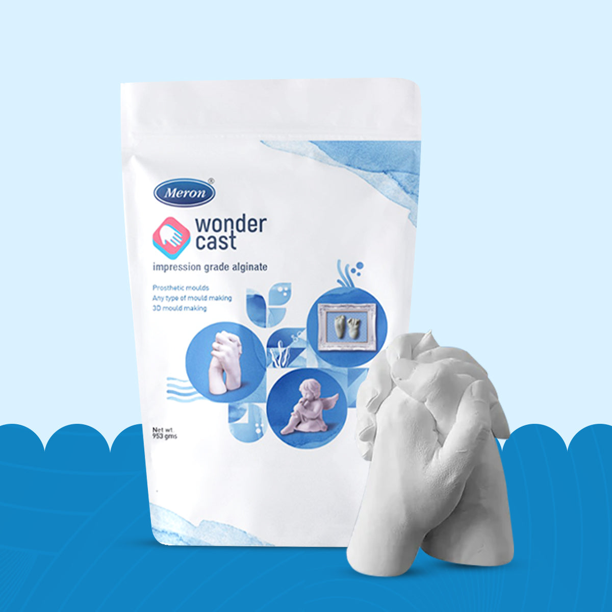 Wondercast 3D Hand & Foot Casting Kit (Casting Kit)